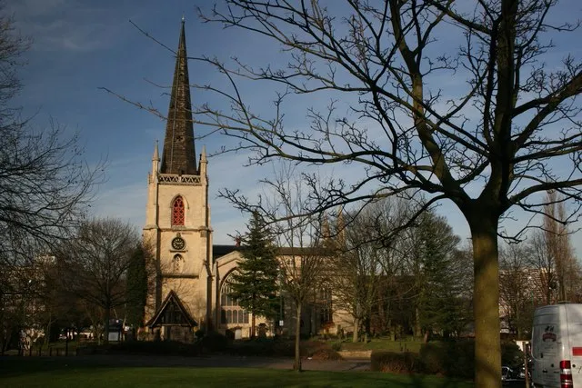 St Matthew's parish church, Church Hill, Walsall, West Midlands