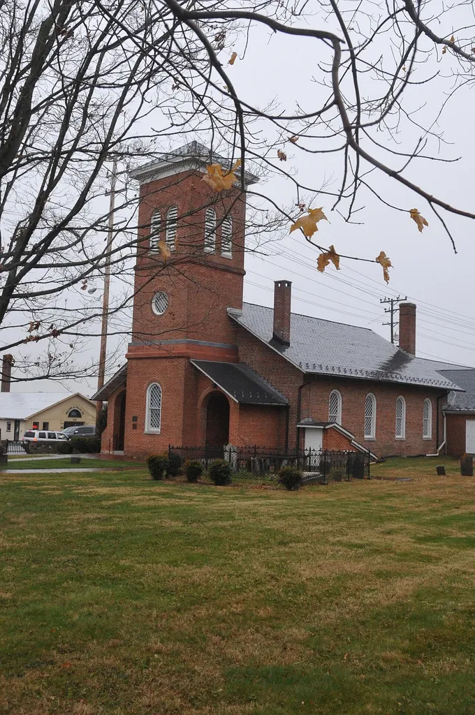 1820-1870 ITALIANATE. Churchville, Harford County, Maryland.