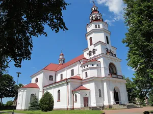 Exterior of the Our Lady of Częstochowa church in Mońki