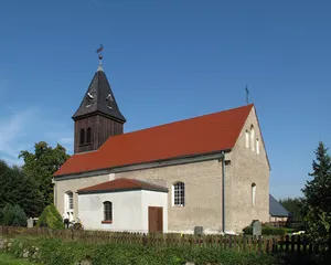 Village church Giesensdorf (Tauche)