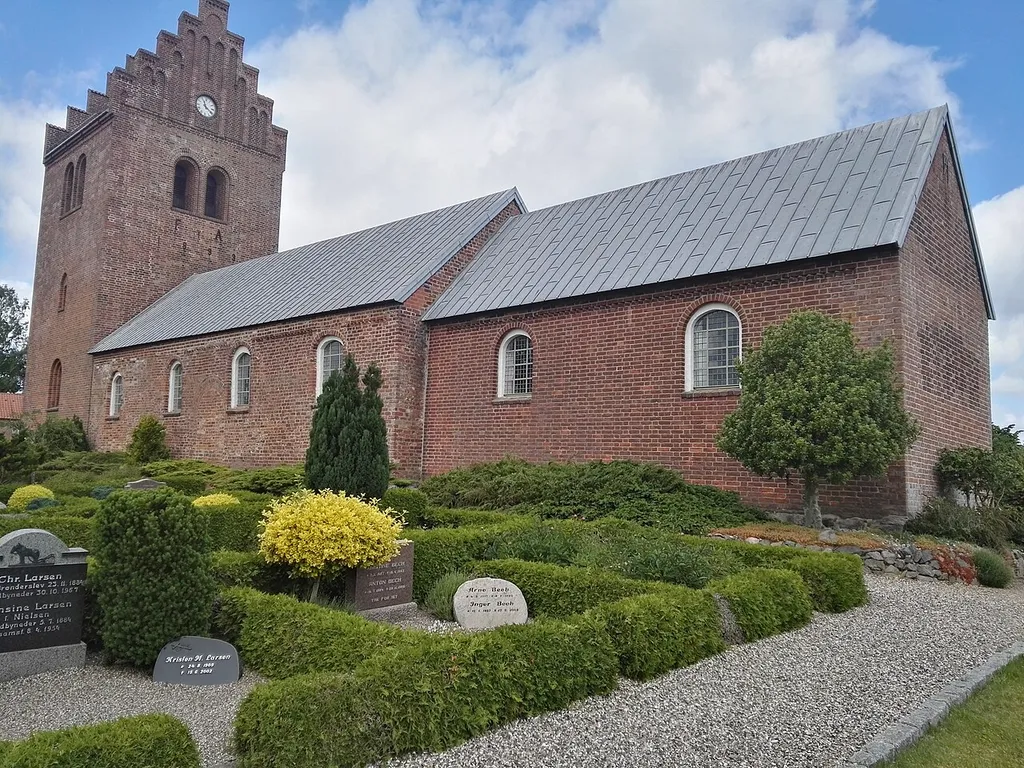 Udbyneder Kirke fra sydøst