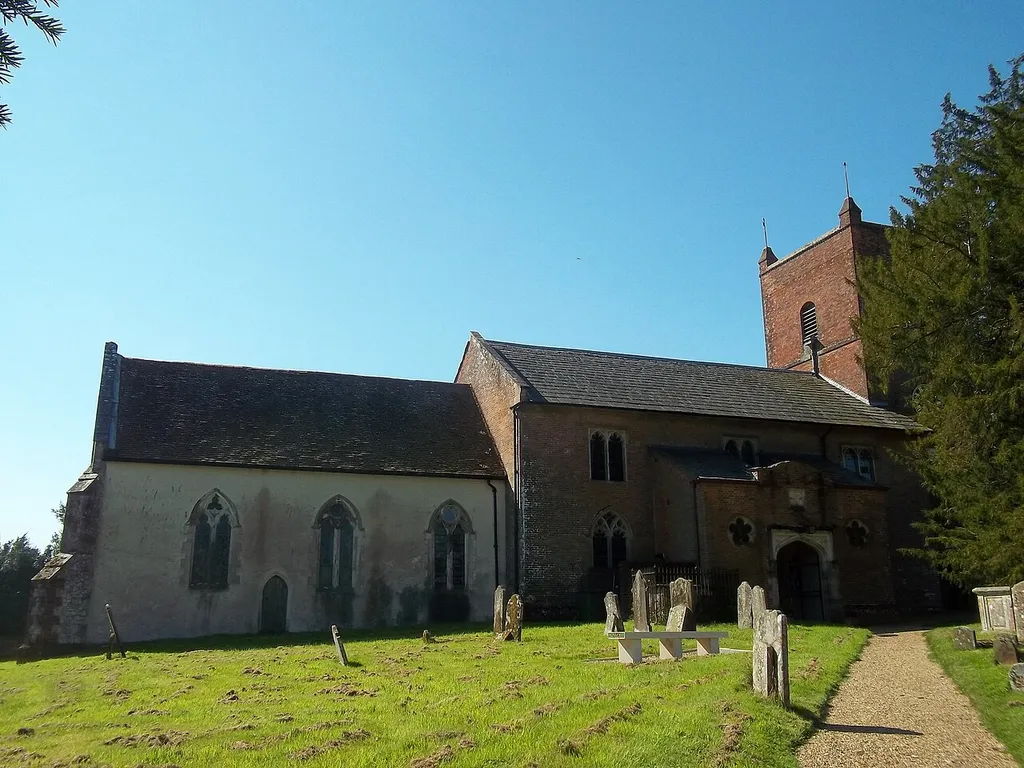 Church of the Assumption of the Blessed Virgin Mary in Froyle, Hampshire, UK.