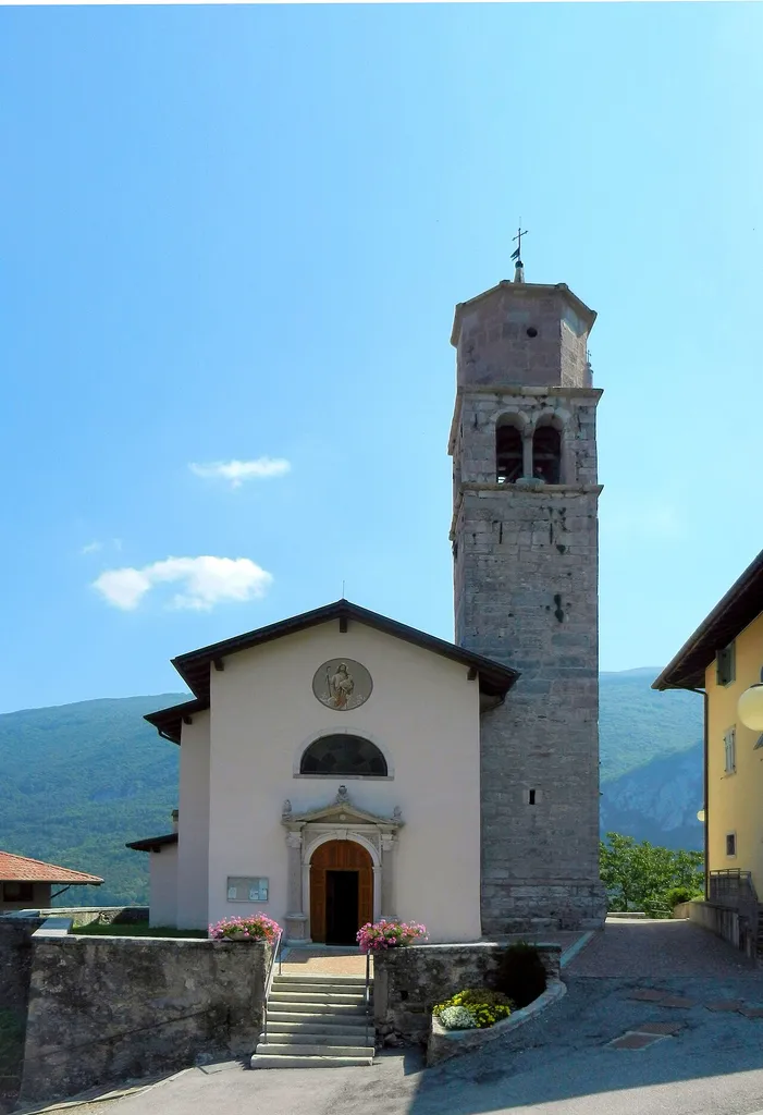 San Biagio church in Favrio, a frazione of Fiavè.