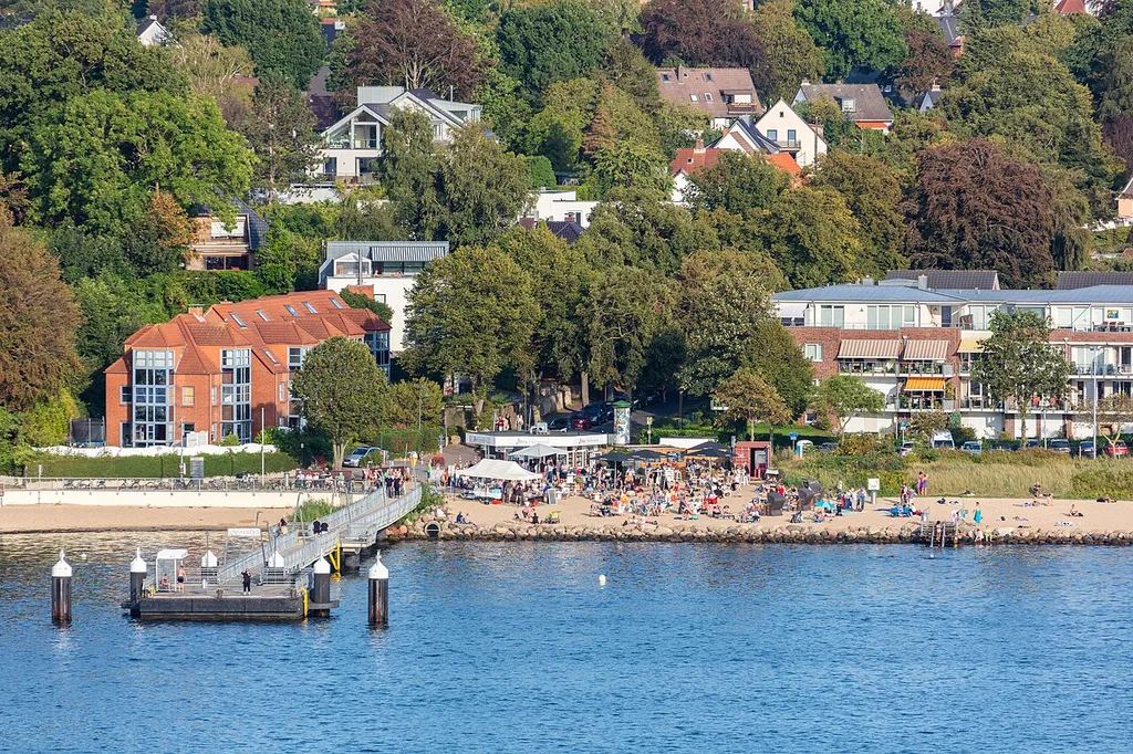 Beach of Mönkeberg, Kiel, Germany