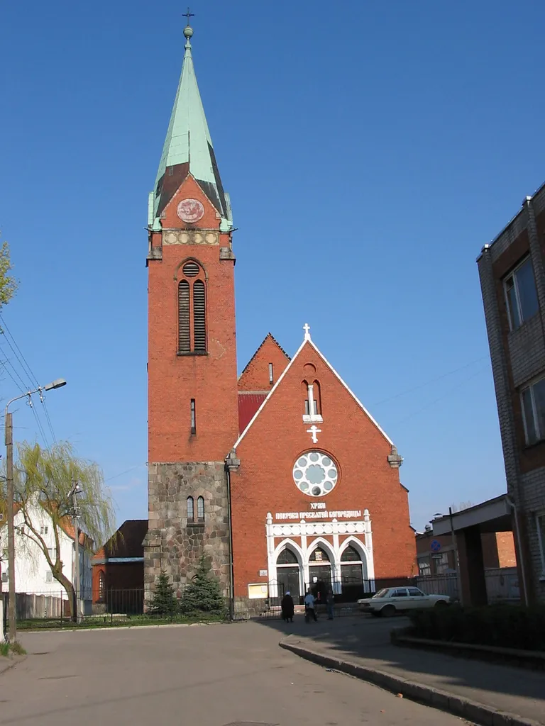 Rosenau Kirche. Königsberg.