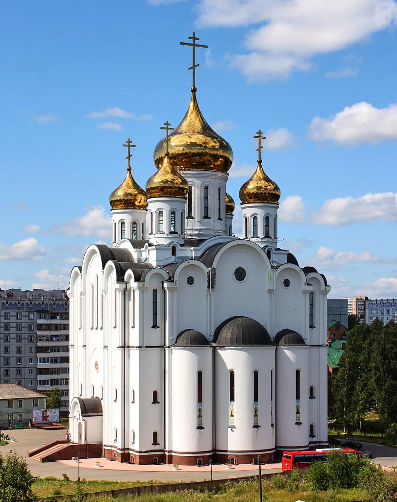 Saint Stephen of Perm Orthodox cathedral in Syktyvkar