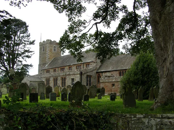 St Kentigern's Church Caldbeck. Place where John Peel is buried.