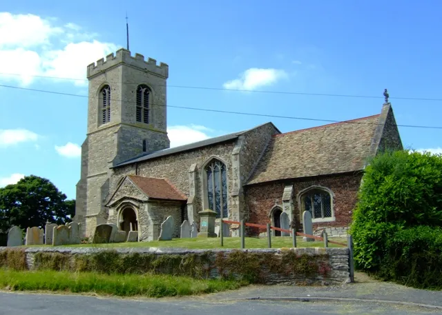 St Peter's parish church, Kings Ripton, Cambridgeshire (formerly Huntingdonshire), seen from the southeast