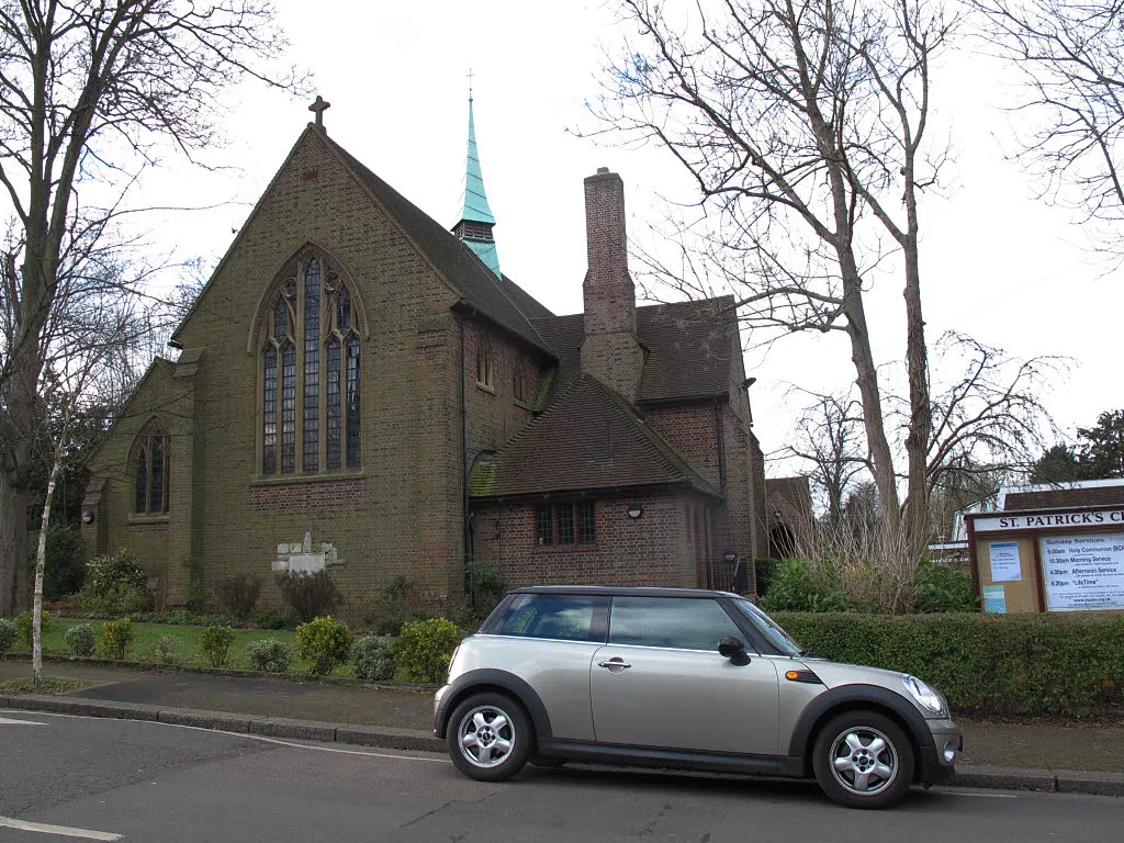 St Patrick's church, Wallington: east end