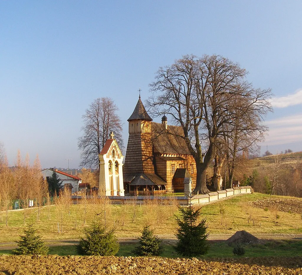 Trzcinica, zespół kościoła par. pw. św. Doroty
