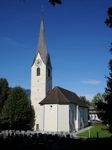 old parish church of the Visitation of Mary and cemetery