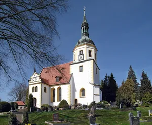 Struppen Kirchberg evangelische Kirche