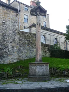 War Memorial in the church forecourt