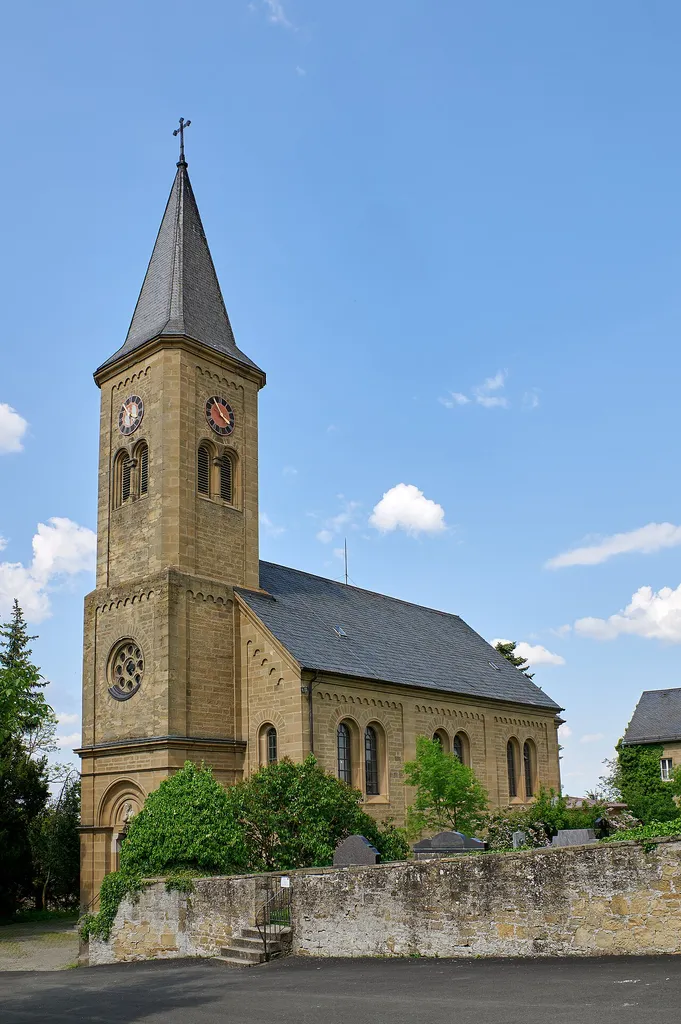 Bütthard: Gaurettersheim, D-6-79-122-40, Kath. Pfarrkirche St. Michael