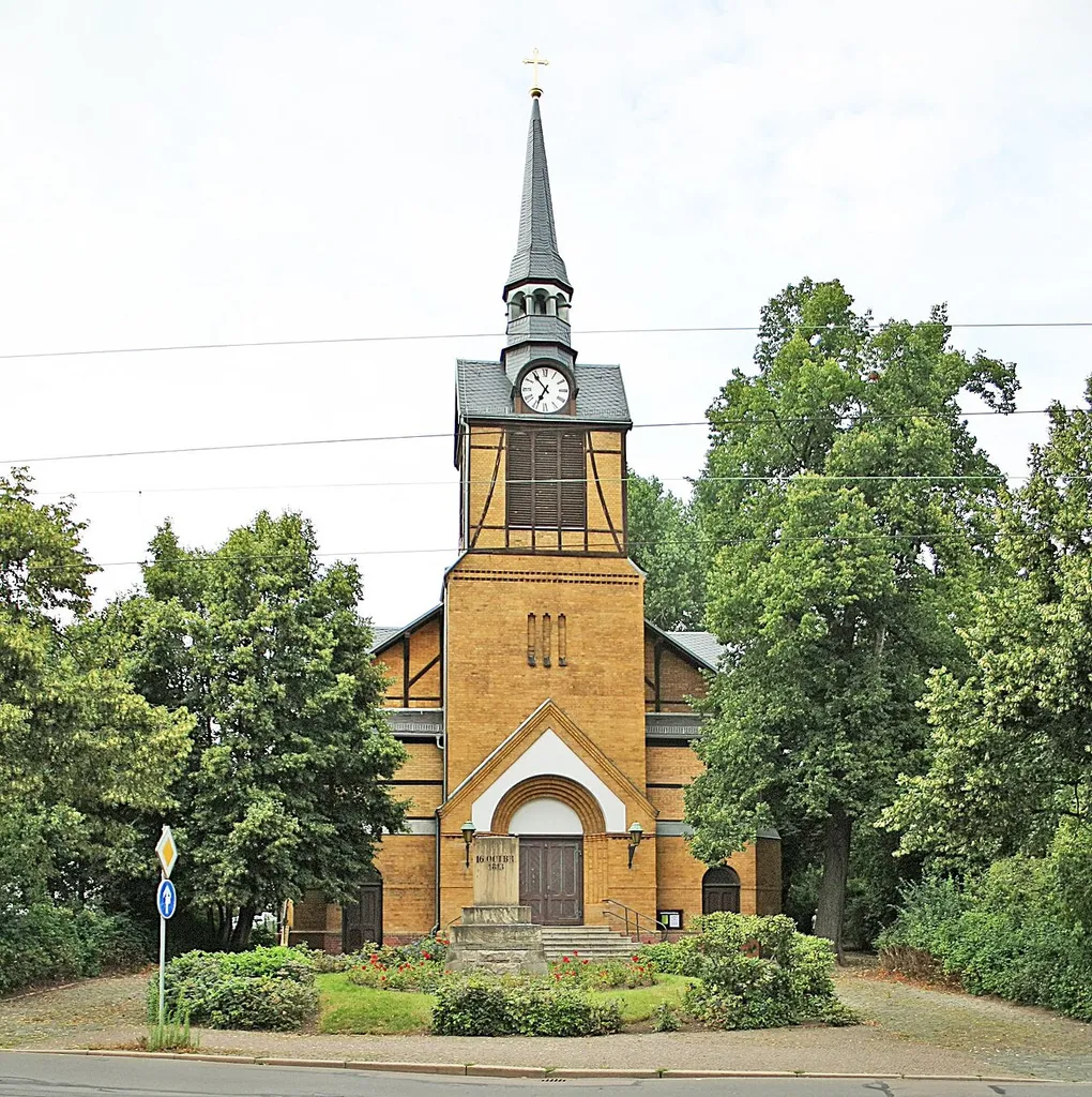 Auferstehungskirche in Leipzig Möckern.