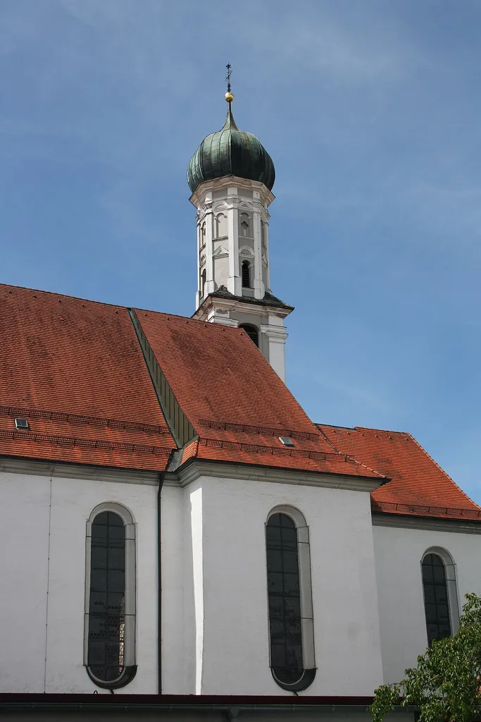 Ehemalige Augustinerkirche in Lauingen im Landkreis Dillingen an der Donau (Bayern), Brüderstraße 8