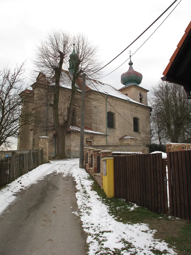Churchin Žerčice. District of Mladá Boleslav, Czech Republic.