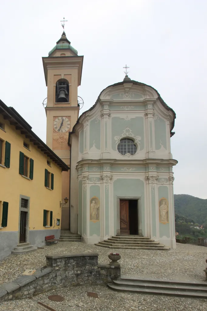 Muggio, TI -- Chiesa cattolica San Lorenzo, 1760