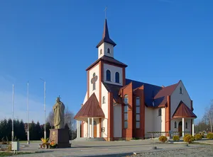 Saint John Paul II church in Przysieki