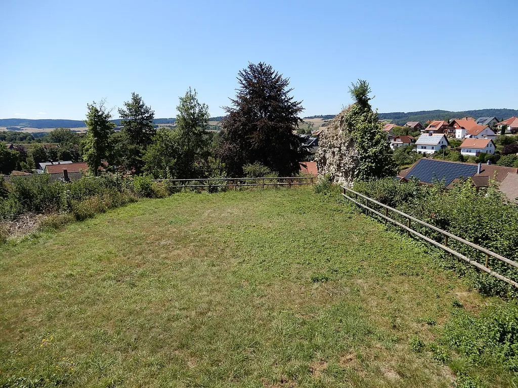 Burg Windhausen, seit dem 19. Jahrhundert bereits Ruine.