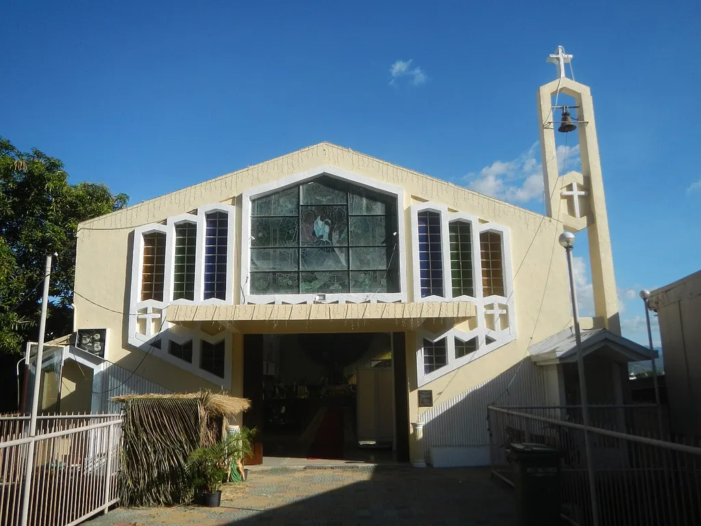 Holy Family Parish Church (Lower Kalaklan, Olongapo City) May 5, 1985 Groundbreaking May 12, 2002 as Parish September 21, 2002 Dedication and Consecration Roman Catholic Diocese of Iba Views of Banicain, New Kalalake &amp; West Tapinac, Olongapo City from observation windows of the Holy Family Parish Church (Lower Kalaklan, Olongapo City) Kalaklan, Olongapo City Barangay Kalaklan, Olongapo City 14°49'48"N 120°16'26"E Olongapo City Kalaklan River from and along Jose Abad Santos Avenue or Olongapo–Gapan Road Philippine highway network (Note: Judge Florentino Floro, the owner, to repeat, Donor Florentino Floro of all these photos hereby donate gratuitously, freely and unconditionally Judge Floro all these photos to and for Wikimedia Commons, exclusively, for public use of the public domain, and again without any condition whatsoever).