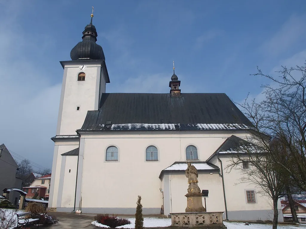 Kostel svaté Kateřiny Sinajské v Lidečku