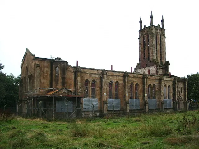 The Parish Church of St Paul, Bury Just started converting the church into apartments when the photo was taken.