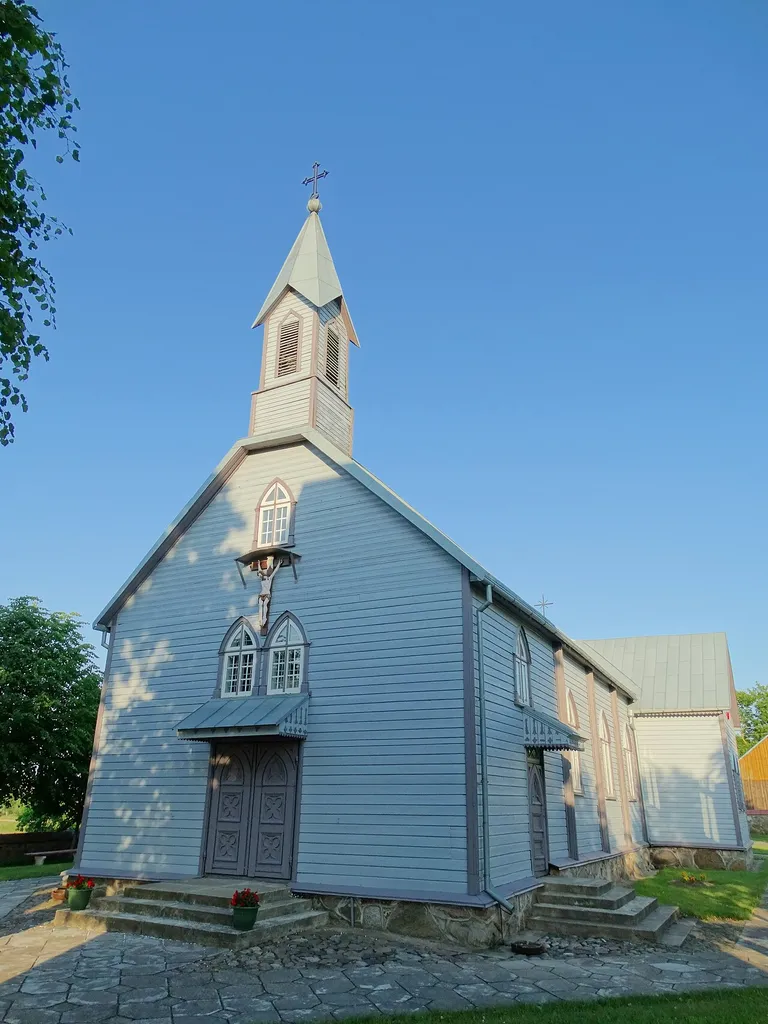 Roman Catholic Church, Viešvėnai, Telšiai District, Lithuania