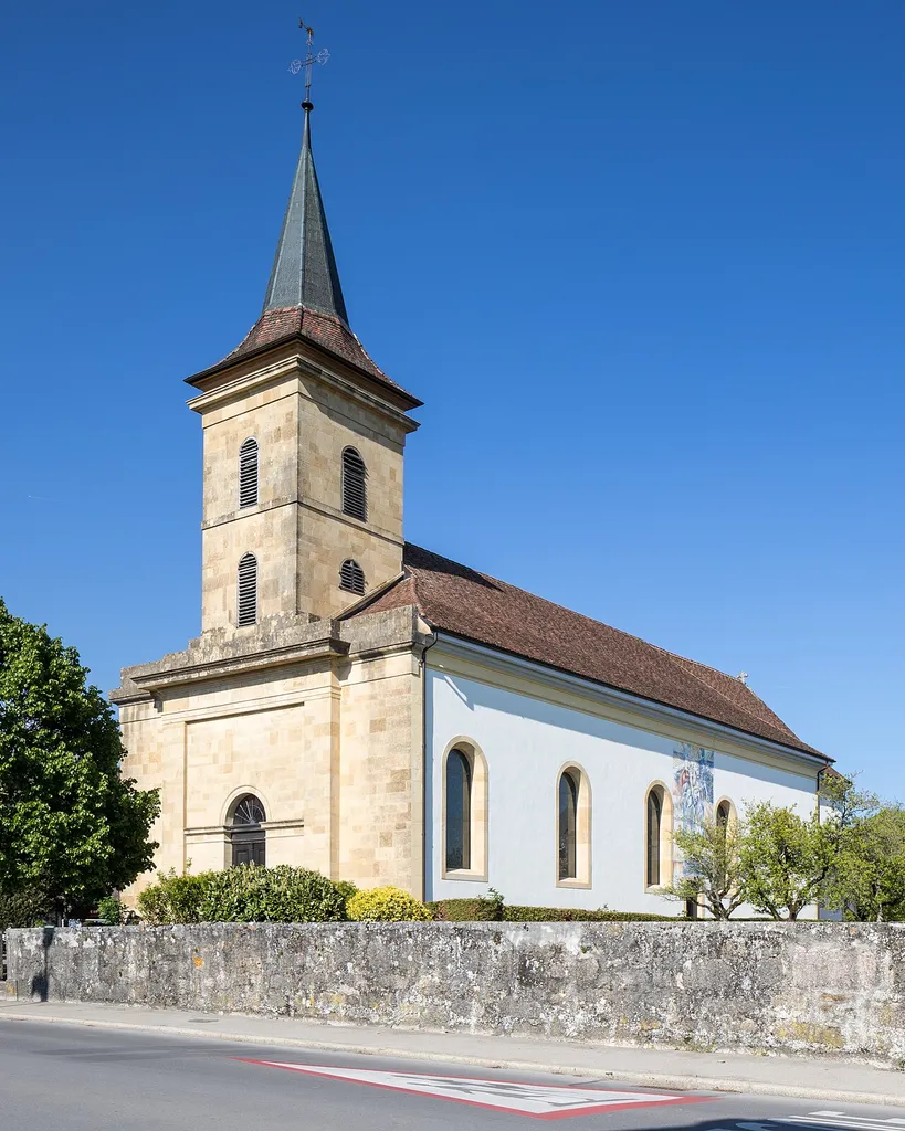 Catholic church of Le Landeron, Switzerland
