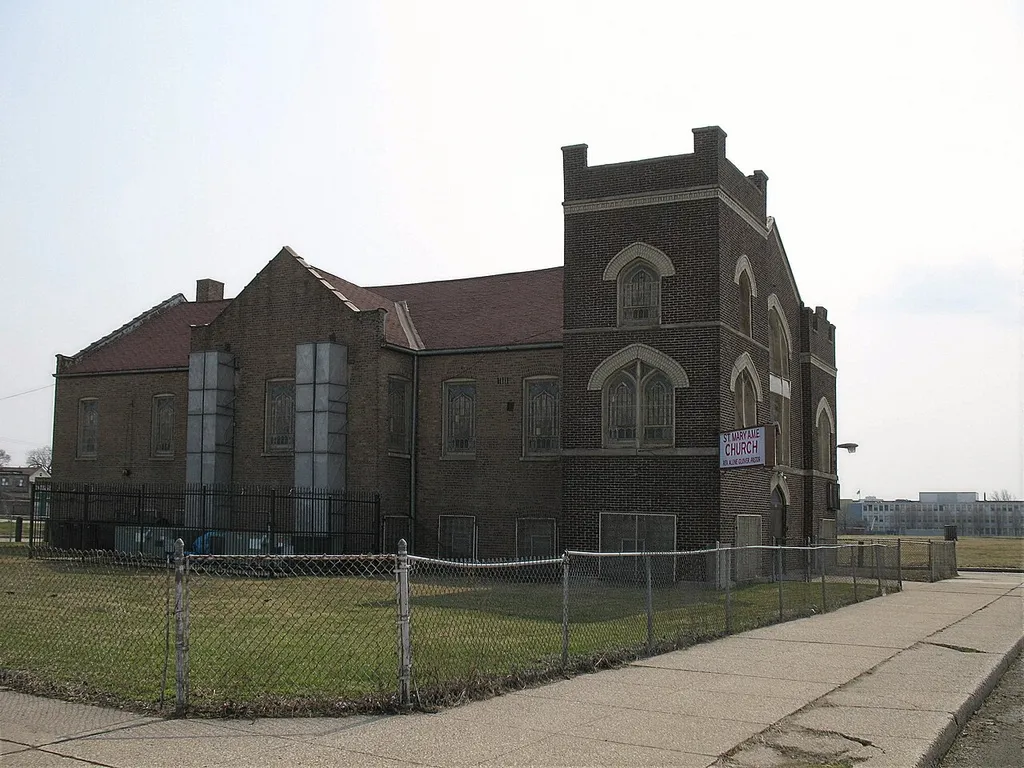 St. Mary's African Methodist Episcopal Church at 52nd and Dearborn