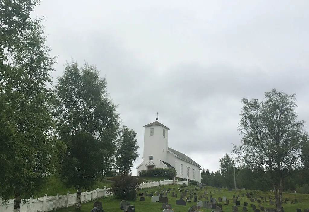 Klinga church, Nord-Trøndelag county, Norway. Erected 1866. Architect: Jacob Wilhelm Nordan