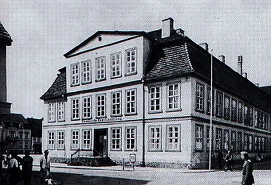 Castle in Neubrandenburg, Mecklenburg-Strelitz, Germany, 1920, destroyed 1945