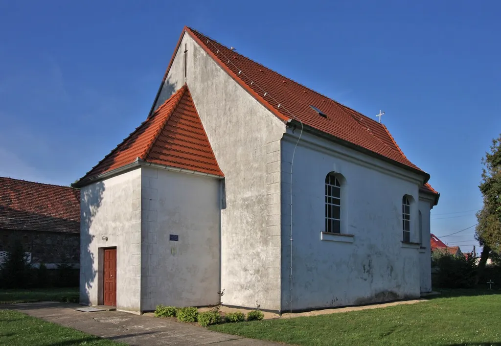 Grodziszcze - rzymskokatolicki kościół filialny p.w. św. Jadwigi Śląskiej, mur., XVIII