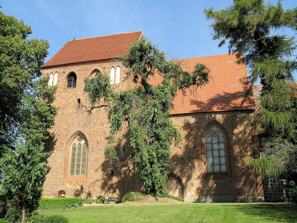 Church in Wattmannshagen, disctrict Güstrow, Mecklenburg-Vorpommern, Germany