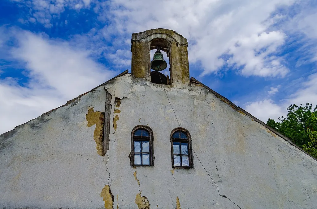 Bell of the St. Demetrius Church in the village Balinci