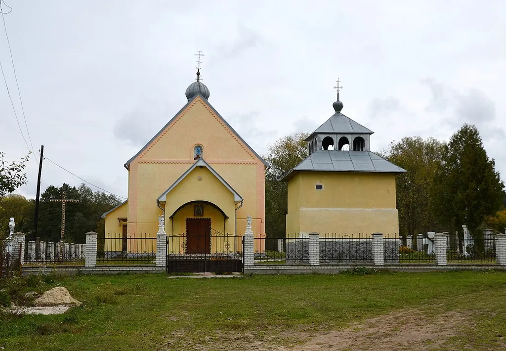 Церква святого Івана Хрестителя в селі Вовків Перемишлянського району Львівської області.