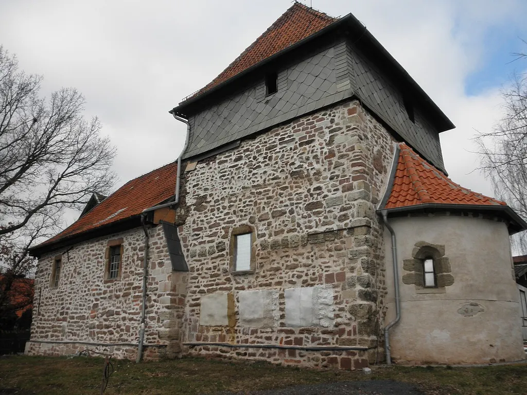 Church in Hain (Kleinfurra) in Thuringia