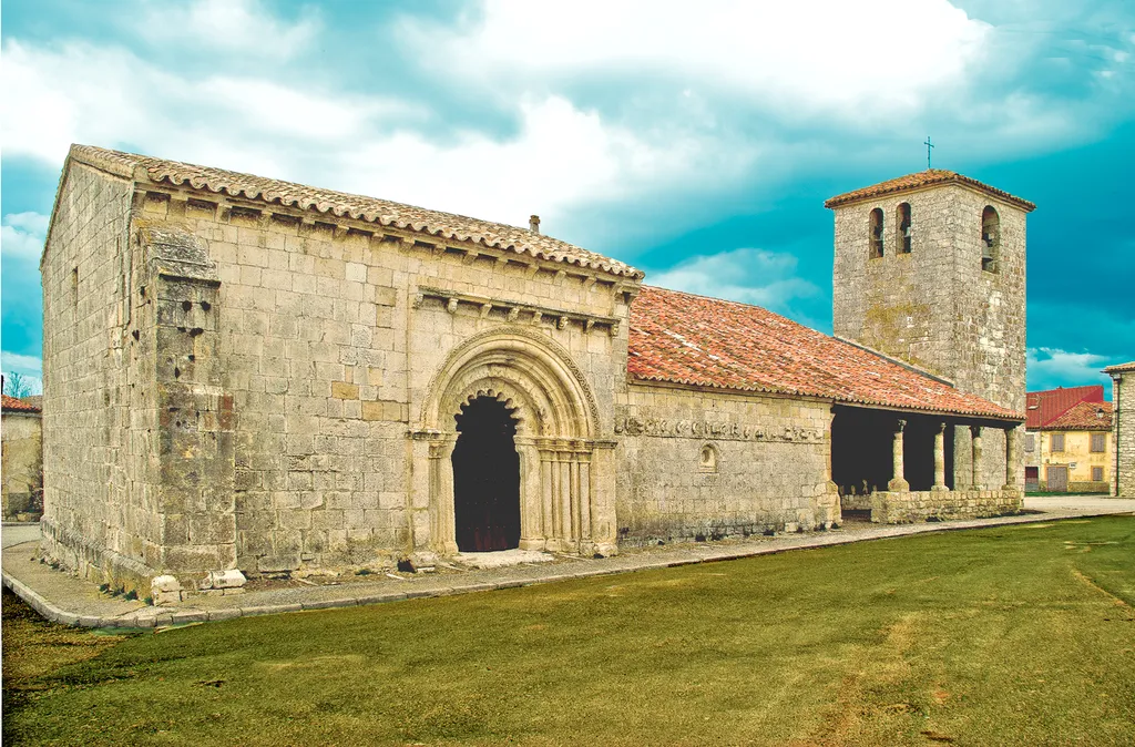 San Bartolomé church CAMPISABALOS (Guadalajara) Spain. Romanesque sXII.