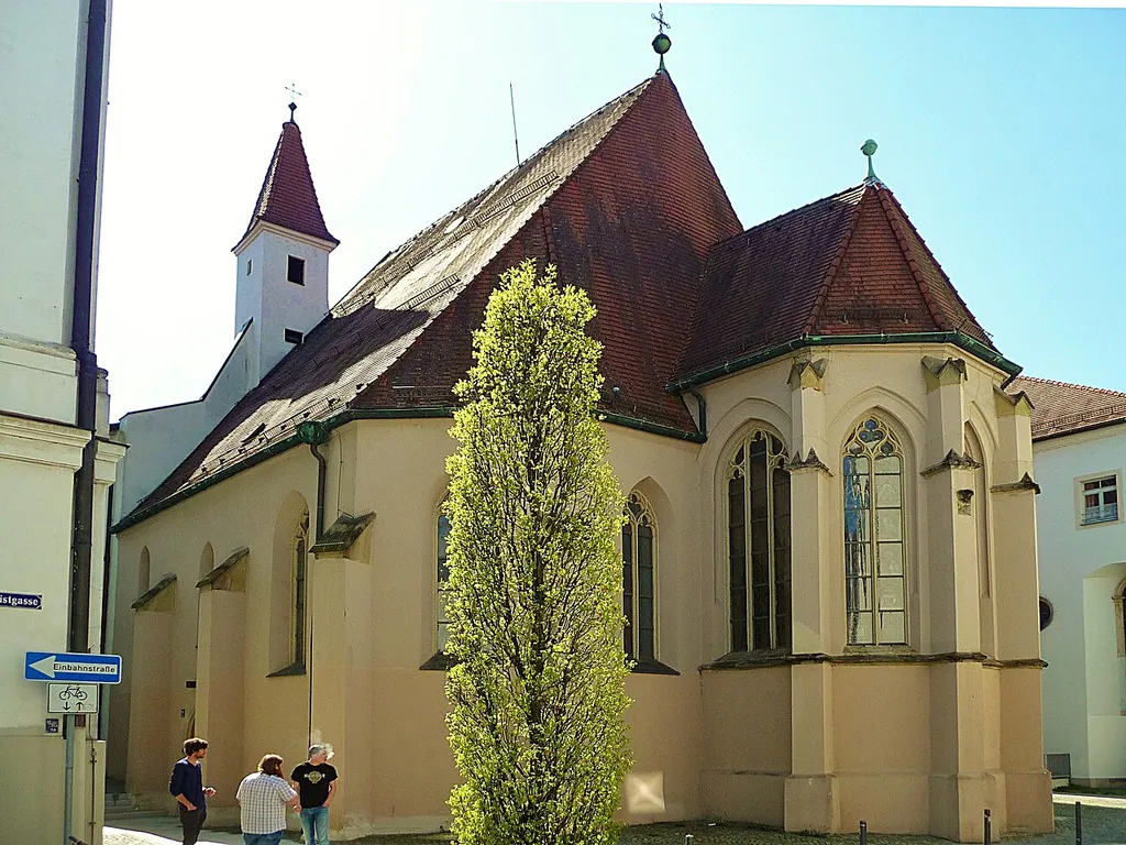 Die katholische Spitalkirche Heiliggeist in Passau