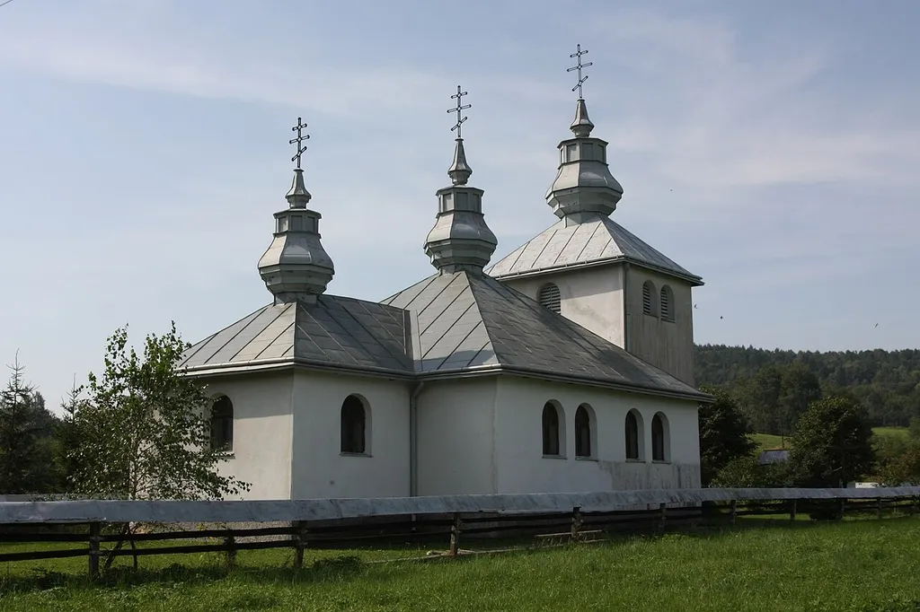 Saint Nicholas Orthodox church in Zyndranowa.