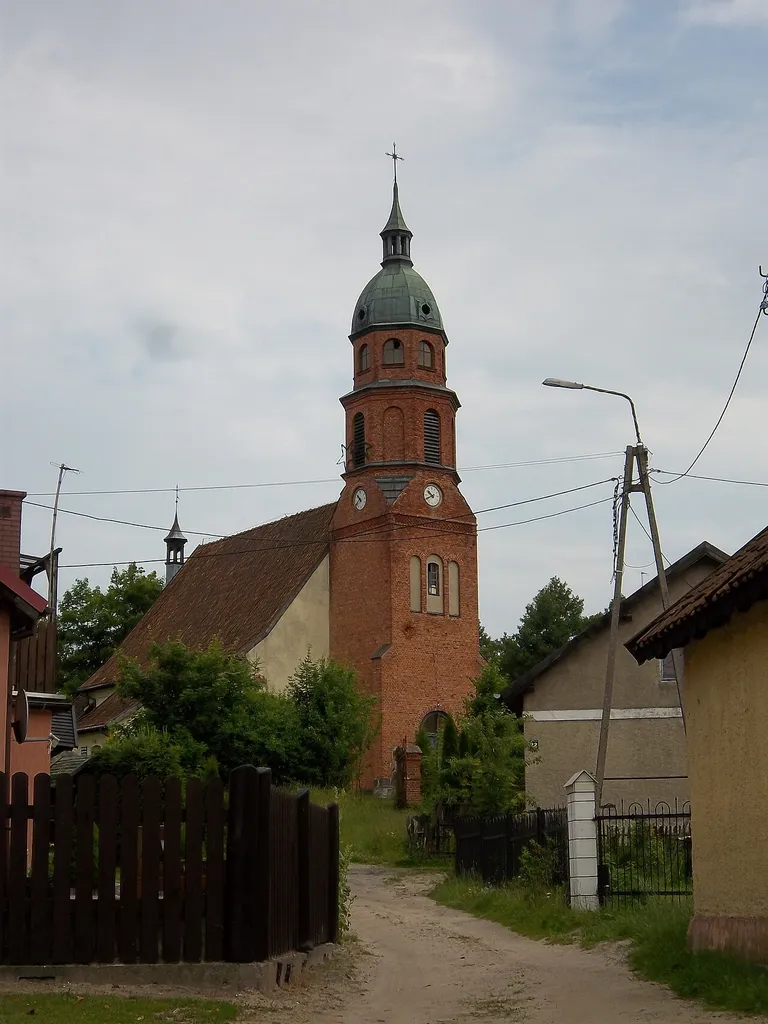 Bartołty Wielkie - rzymskokatolicki kościół parafialny p.w. św. Jakuba Apostoła, 2 poł. XVI, XVII, poł. XIX