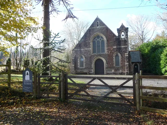 Old church at Llanover