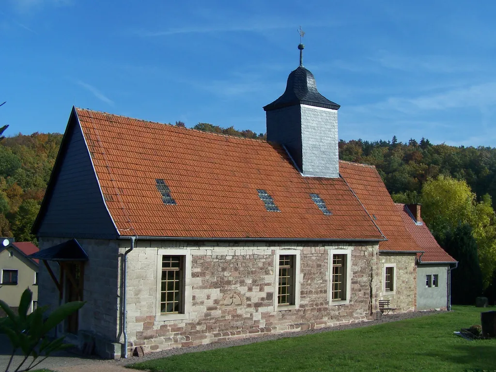 The church in Deubach village.