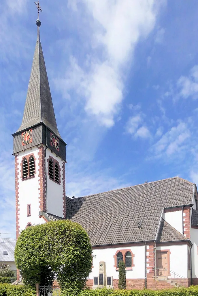 evangelische Kirche in Biesingen, Stadt Bad Dürrheim, Deutschland