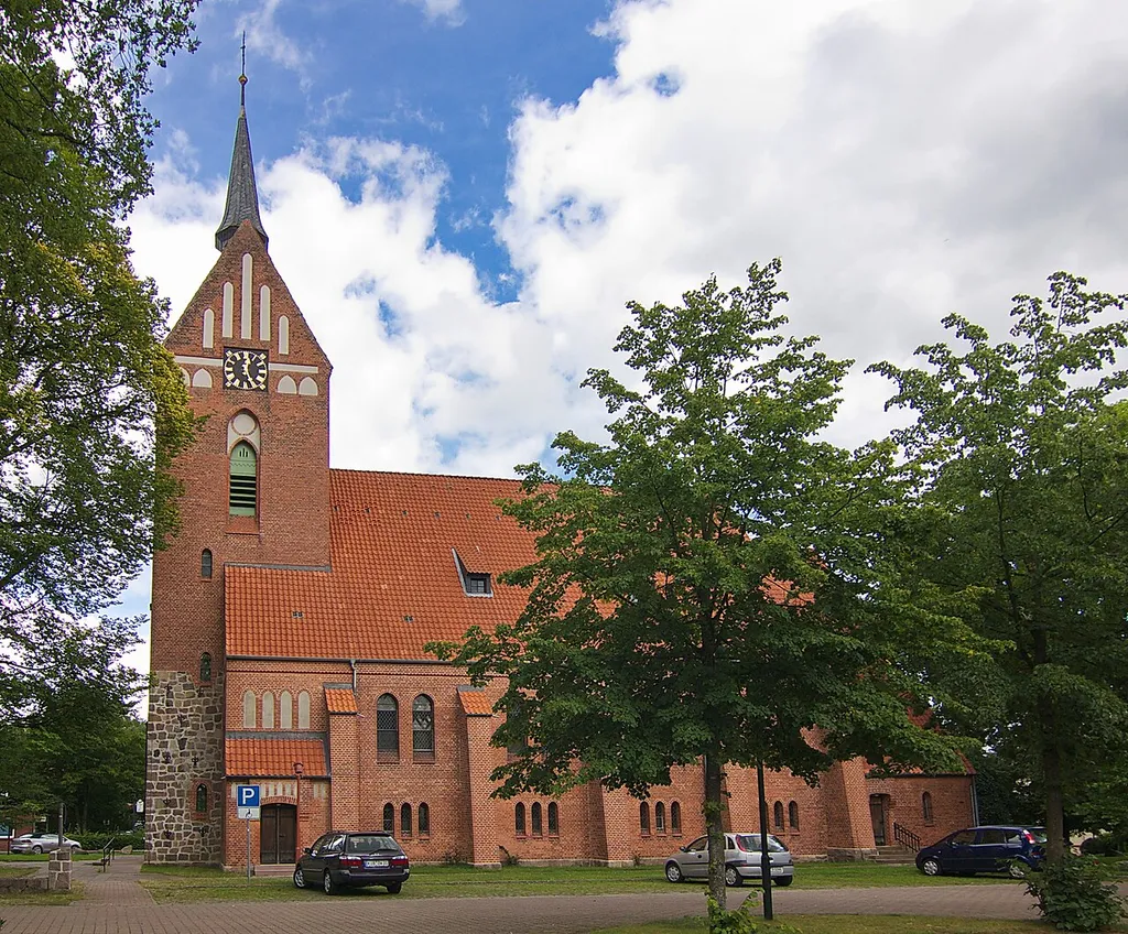 St.Antonius-Kirche von 1908 in Bispingen, Niedersachsen, Deutschland