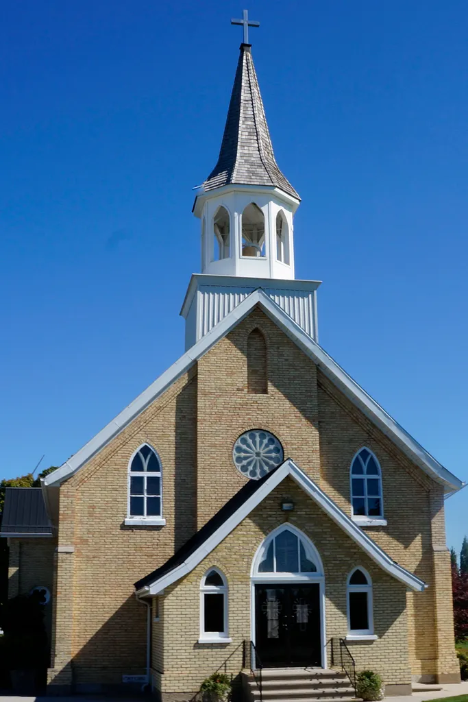 St. Peter Roman Catholic Church in St. Joseph, Ontario.