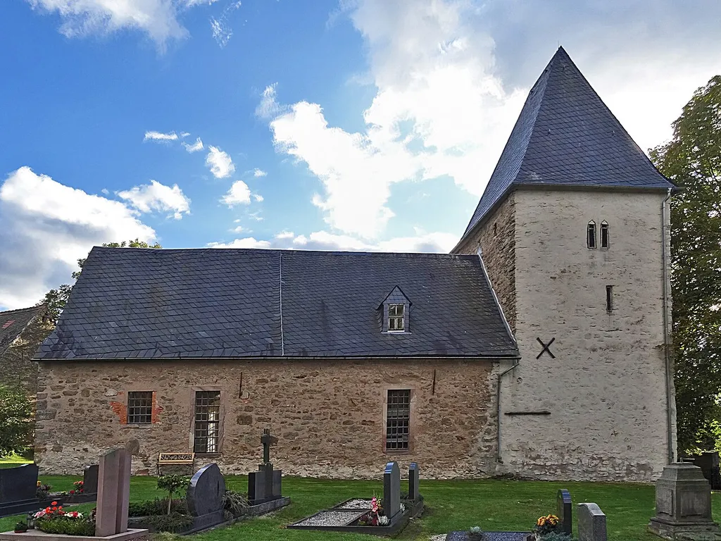 Dorfkirche Einzingen (Allstedt) von Norden