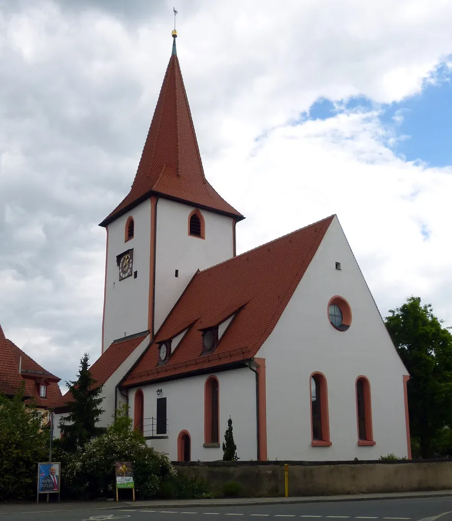 Church St. Thomas in Hersbruck, Germany.