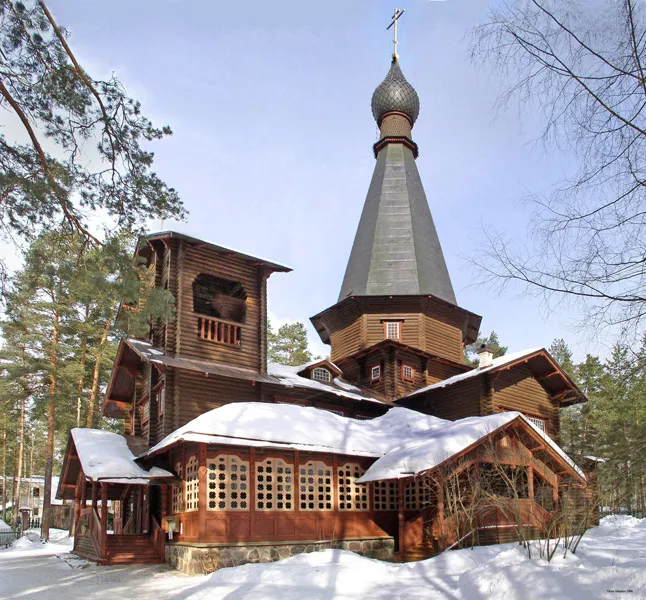 Kazanskaya chearch in Virica