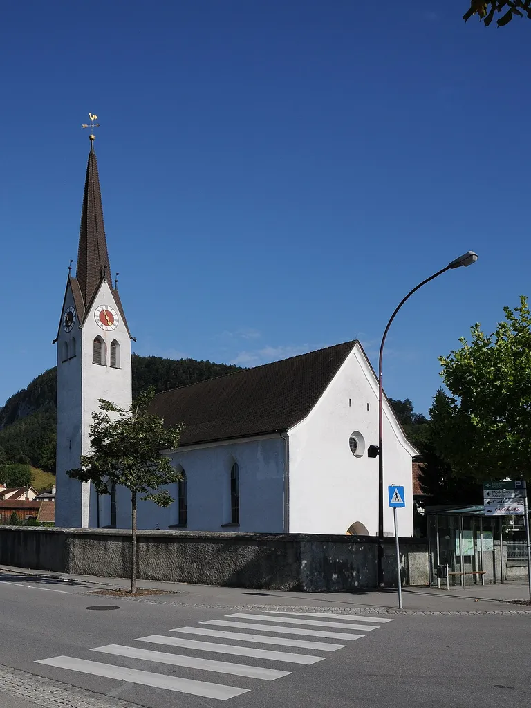 alte Pfarrkirche zum "Hl. Ulrich" in Götzis.